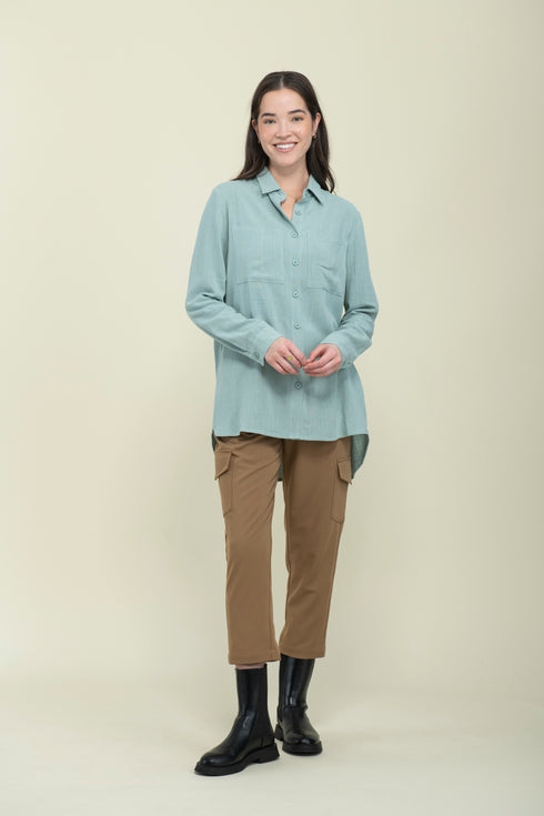 Blaine-Oversize Button-up